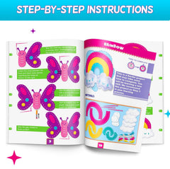 CRAFTSBEE Pre-cut felt packets speed beginner unicorn crafting.