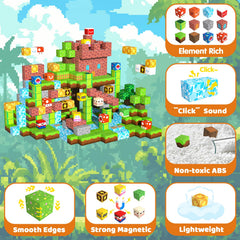 CraftyNest toddler STEM toys with safe ABS design and rounded edges.