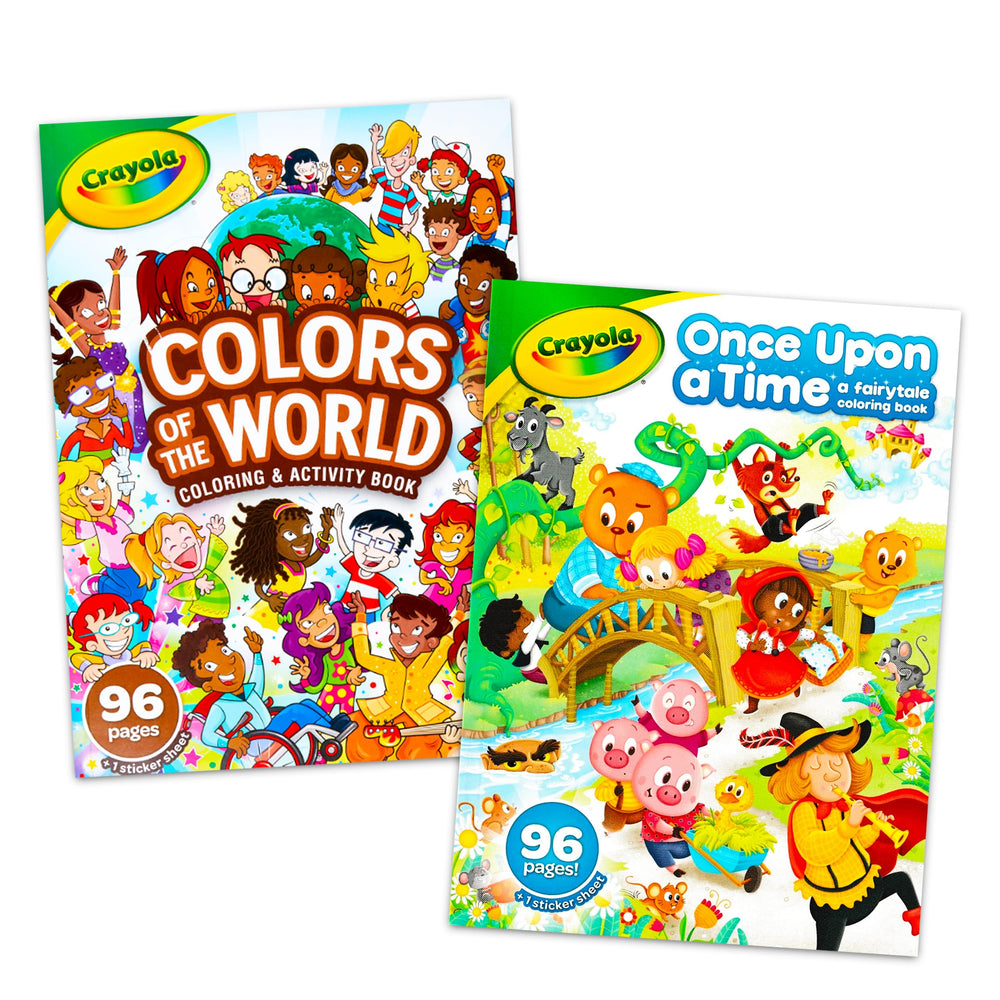 Underwater creatures scene from Crayola book inspires color ideas and focus