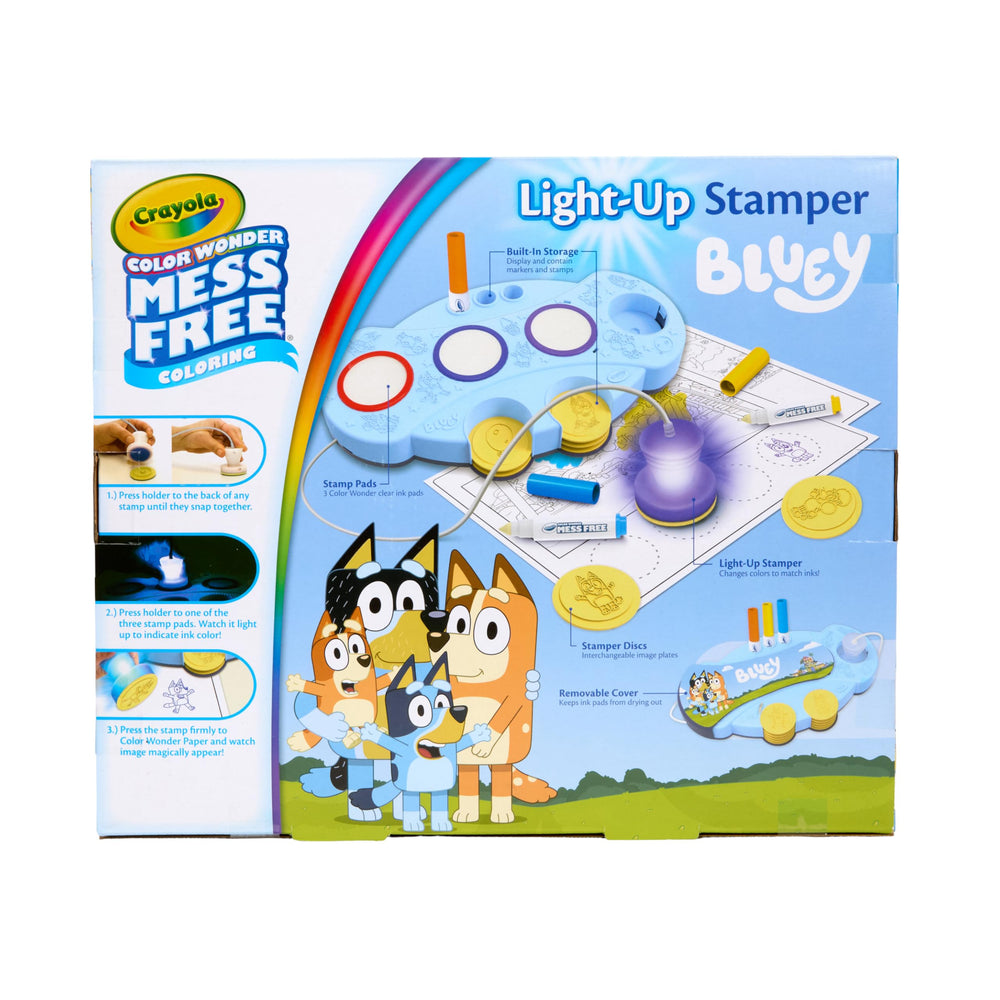 Three Color Wonder markers for clean, kid-friendly coloring