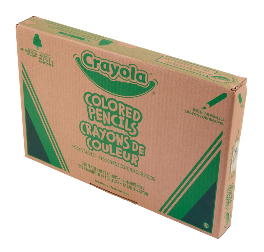 Crayola Classpack pencils support blending and shading in color theory lessons.