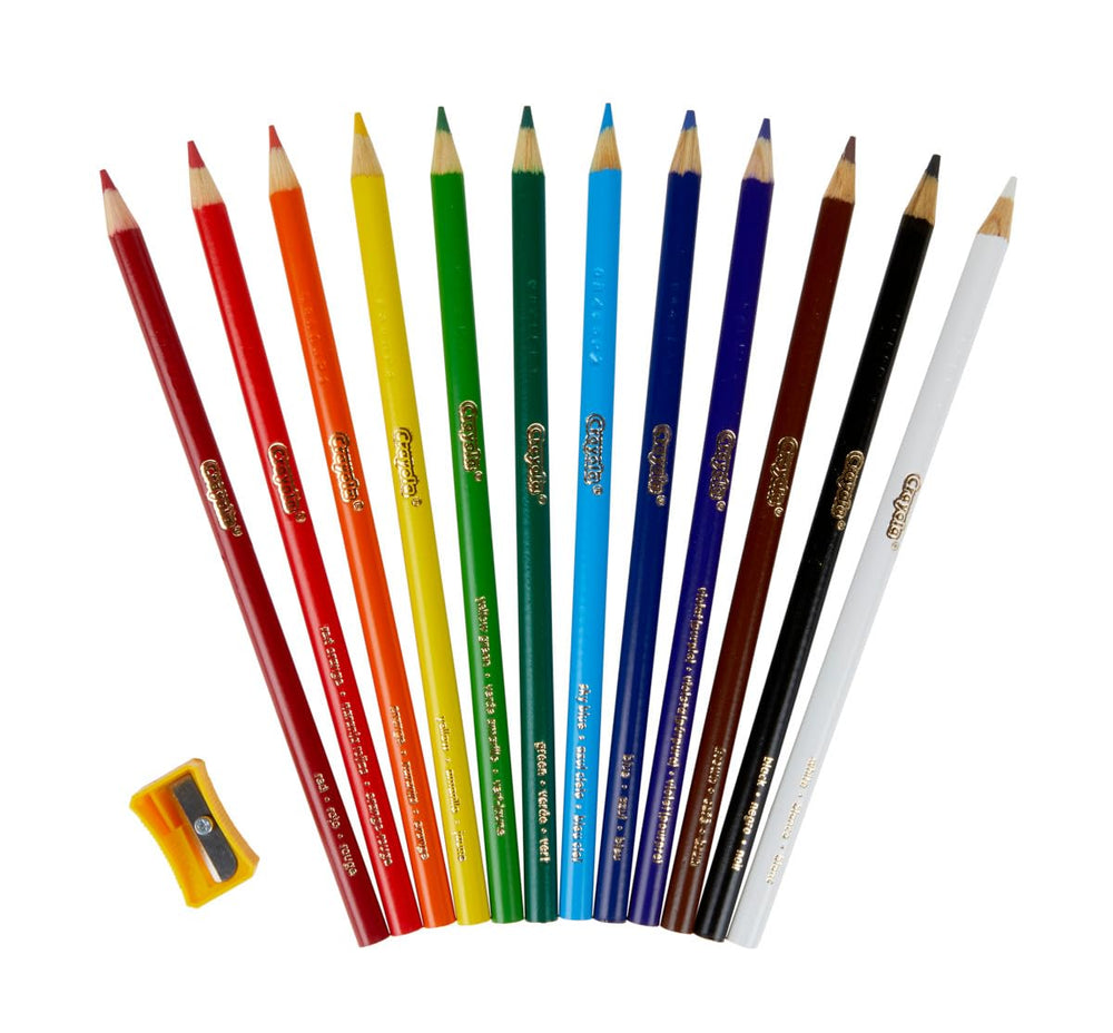 Crayola Classpack non-toxic pencils safe for kids aged 4 and up.