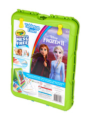 Crayola Color Wonder travel easel keeps supplies organized for on-the-go creativity.