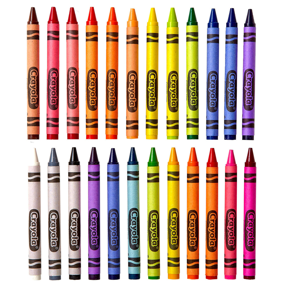 neatly packaged Crayola 12-box bundle for quick restocking