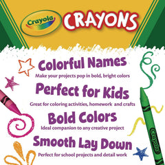 Crayola Jumbo Crayons kids drawing with bold smooth color coverage