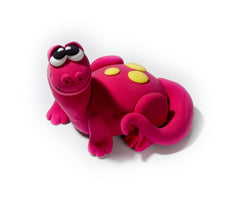 Crayola Model Magic sculpture drying image showcasing smooth, crumble-free results
