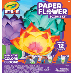 Crayola Paper Flower Science Kit petal sheets for colorful blooms and early science exploration.