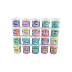Crayola Pearl Dough soft shimmer clay supports precise crafting and sensory exploration
