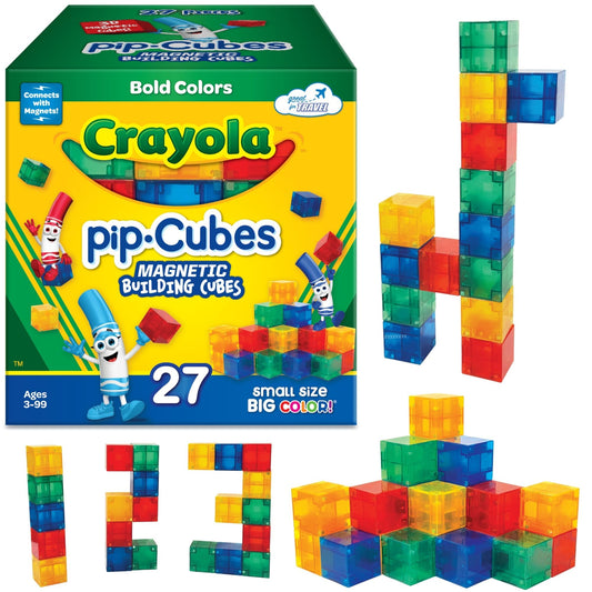 Crayola PIP Cubes magnetic blocks hero scene inspiring imaginative play