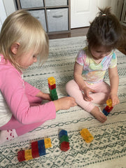 Crayola PIP Cubes connect with a satisfying magnetic click