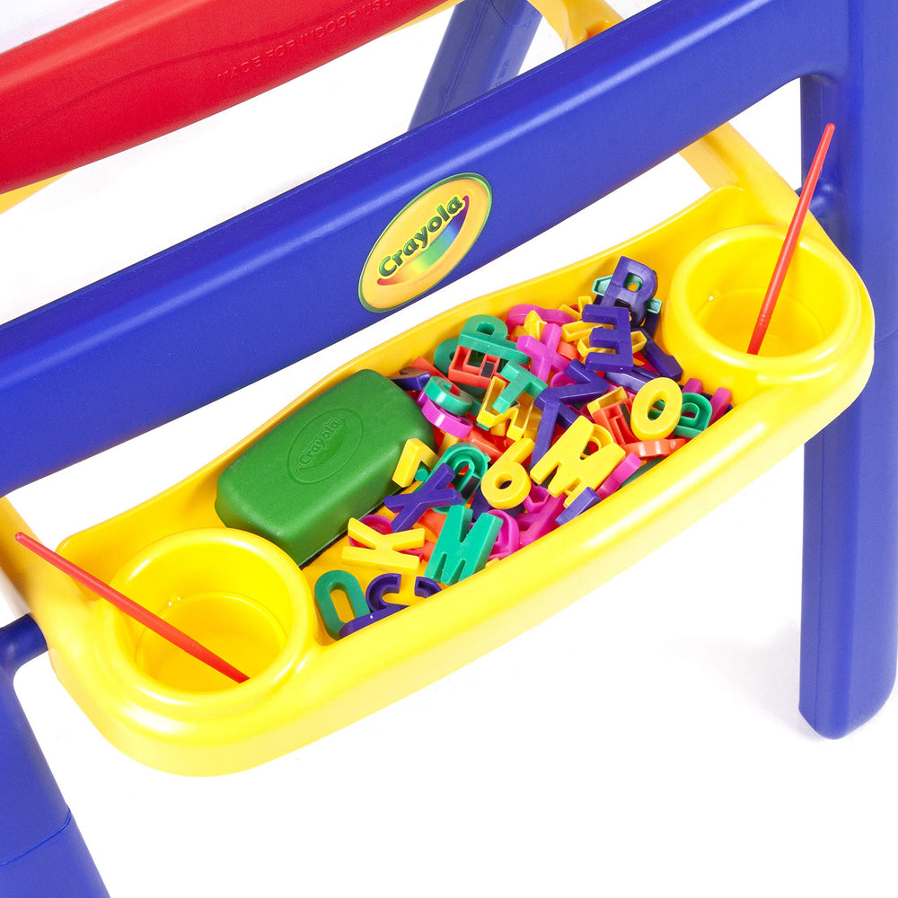 Crayola Qwikflip starter kit provides paints and brushes for ready-to-create sessions