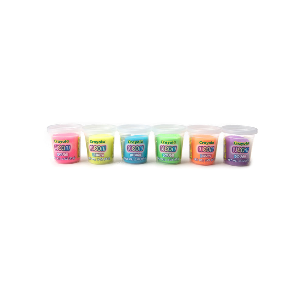 Crayola Scented Dough banana scent tub for bright color and scent