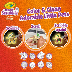 Kids can design bold patterns on dinos, then rinse away for new creations.