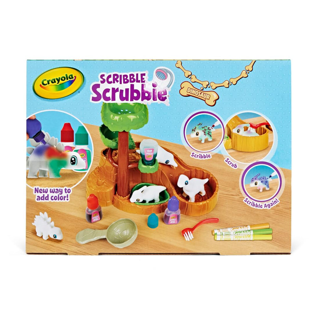 Crayola Scribble Scrubbie dino color customization sparks imaginative storytelling.
