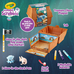 Crayola Scribble Scrubbie Glow Ocean Expansion Packs extend creative ocean play