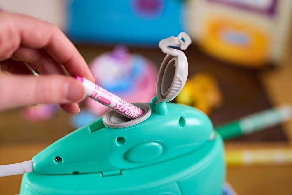 Crayola Scribble Scrubbie pets pack 4 expands kids creative pet world.