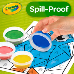 Crayola Spill Proof Paint Set makes a holiday gift for toddlers