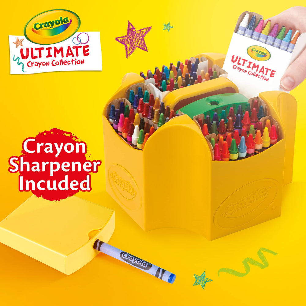 Caddy in use on a table for kids' coloring activity.