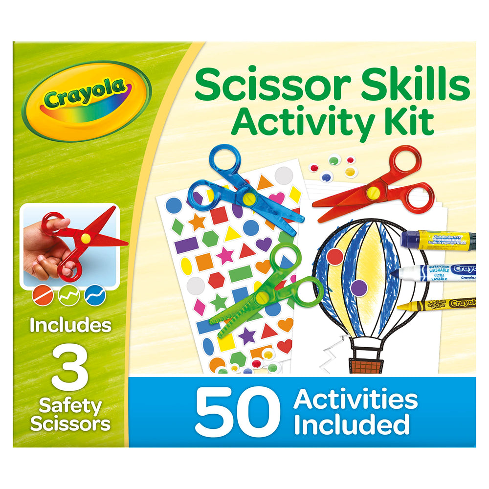 Crayola washable glue stick helps secure crafts safely