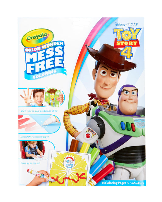 Crayola Toy Story coloring pages featuring beloved characters for creative, mess-free coloring sessions