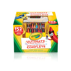 Crayola Ultimate Crayon Caddy with lid keeps colors organized and accessible.