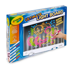 Crayola light board includes a removable tracing panel for light-up tracing and doodling