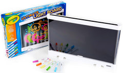 Crayola Ultimate Light Board white LED drawing surface with glow effects for creative sketching
