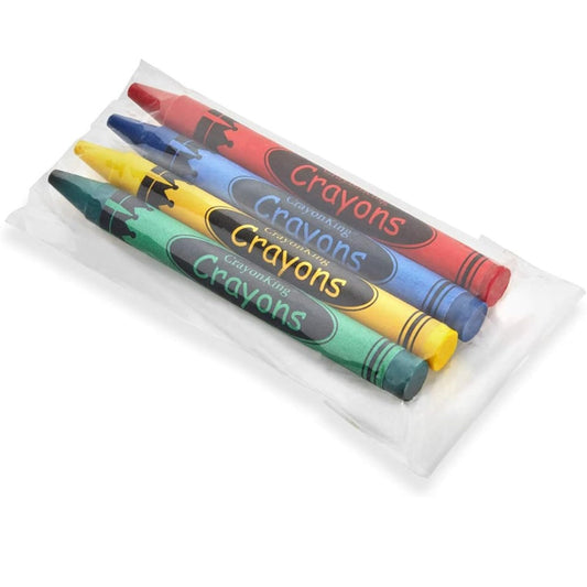 CrayonKing 150-set four-pack crayons for bulk coloring in classrooms and parties