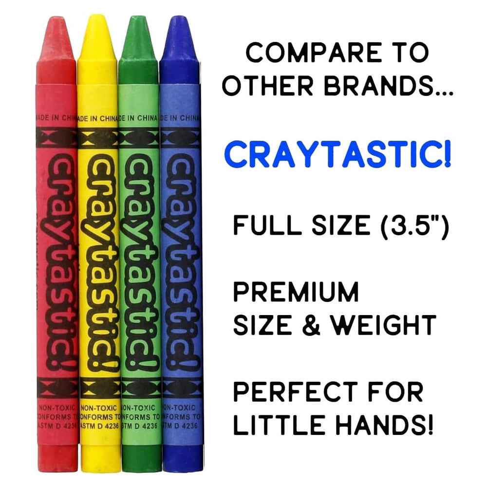 Craytastic party favors — bulk crayons for celebrations and activities.