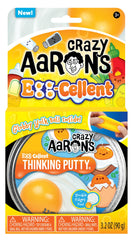 Crazy Aaron's Egg-Cellent Thinking Putty tear-friendly multi-use finger play