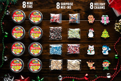 Crazy Aaron's Putty Advent Calendar 2024 base putties close-up for creative mixing