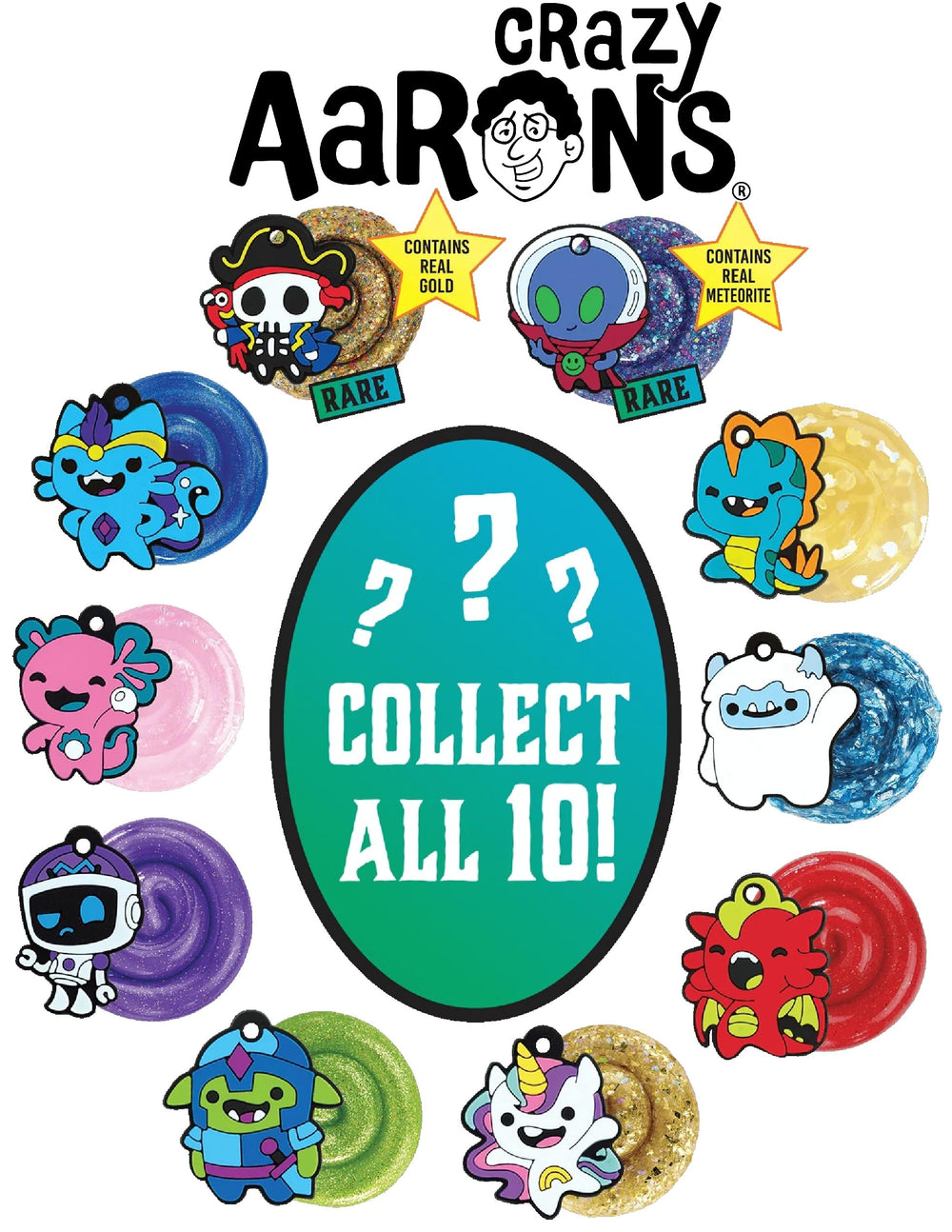 Crazy Aaron's Putty tangible textures support dexterity and focused, relaxing creative time.