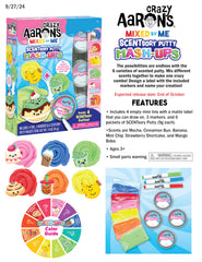 Crazy Aaron's Scentsory Mashups six tins close-up shows portable, mess-free setup