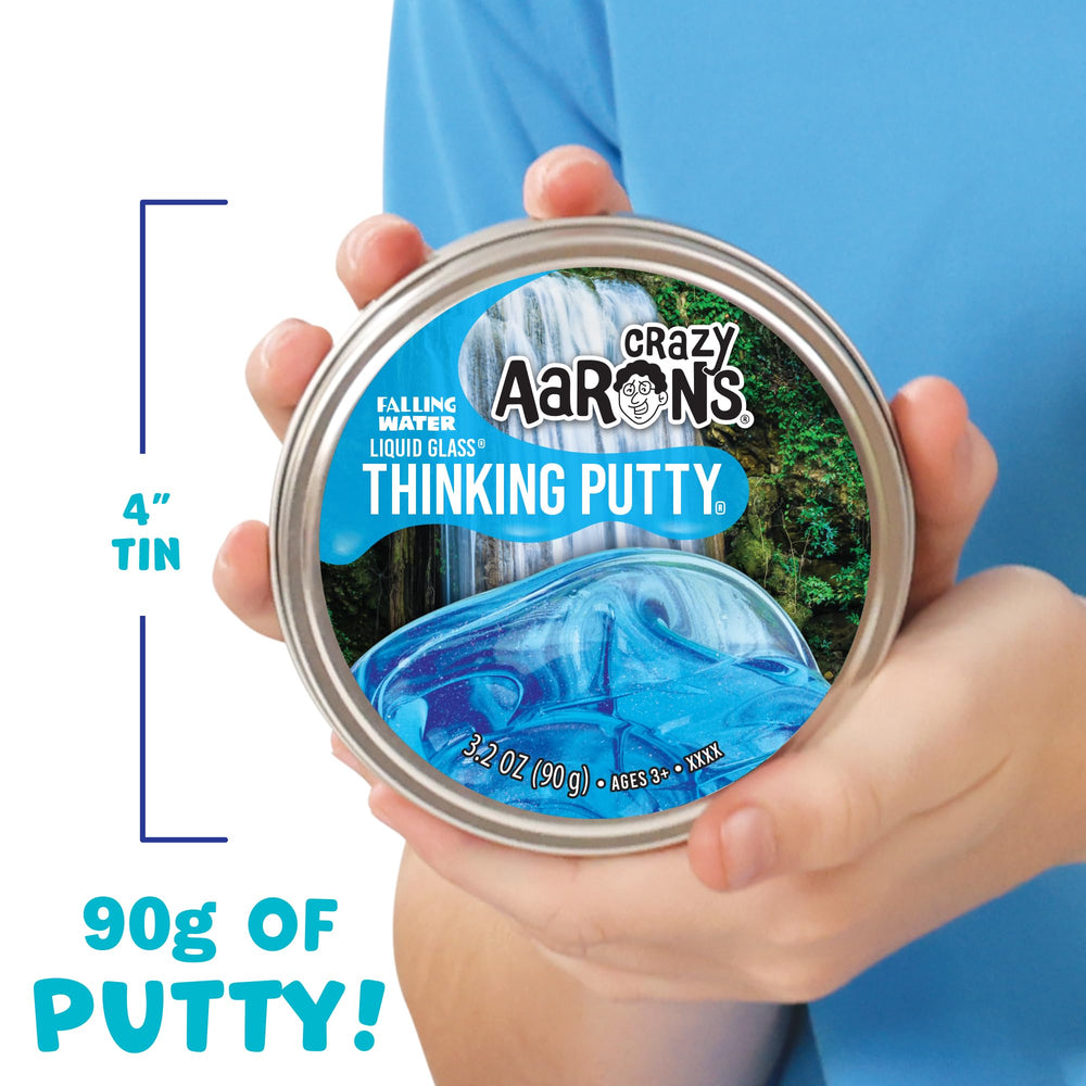 Crazy Aaron's ninety-gram tin provides generous material for group or solo use.