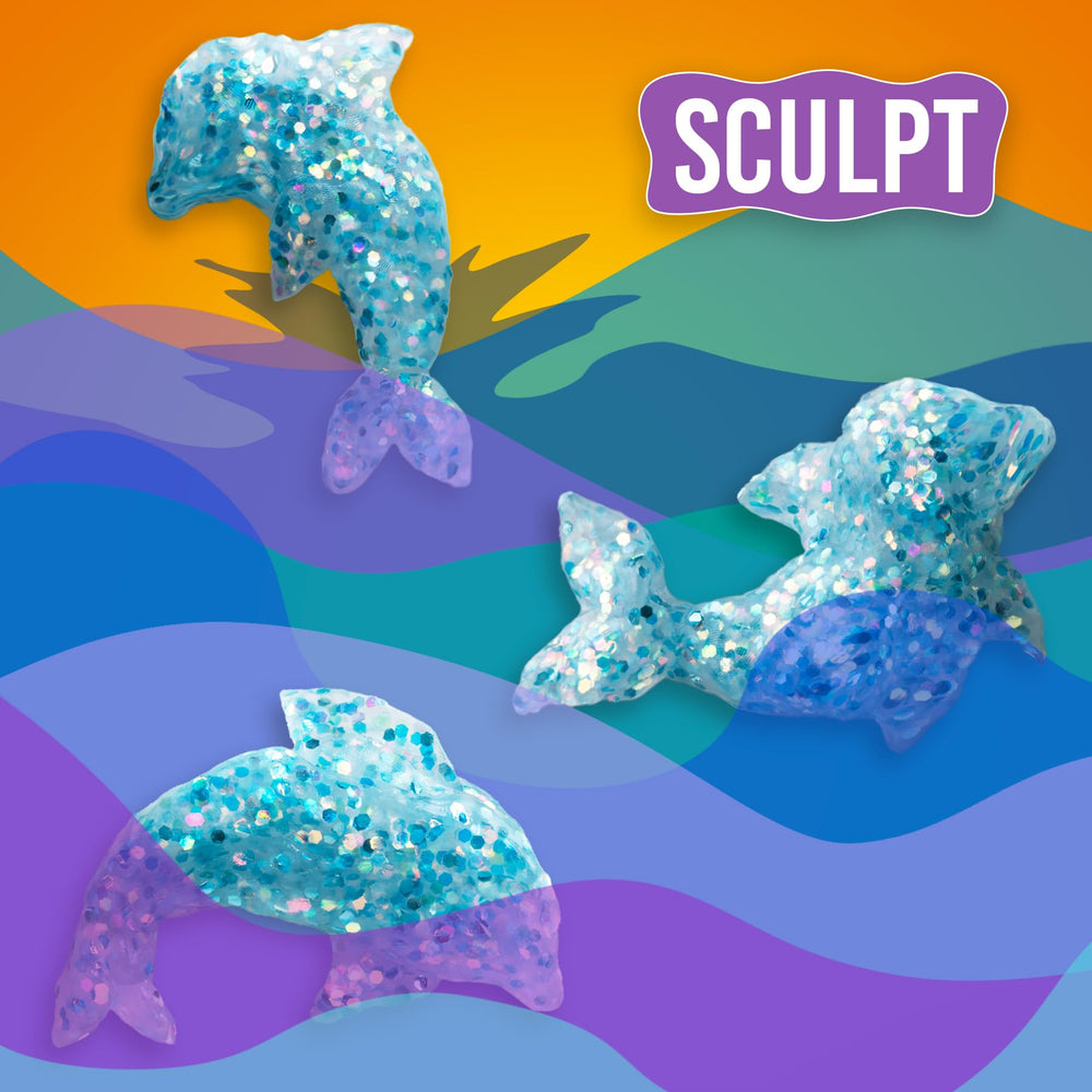Crazy Aaron's Thinking Putty tearable and sculptable for versatile tactile sessions.