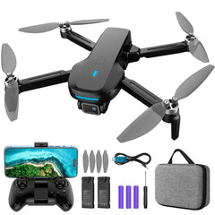 CrazyNov drone with 1080p camera captures crisp aerial memories.