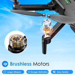 CrazyNov drone folded into a compact carrying case for travel and quick sessions