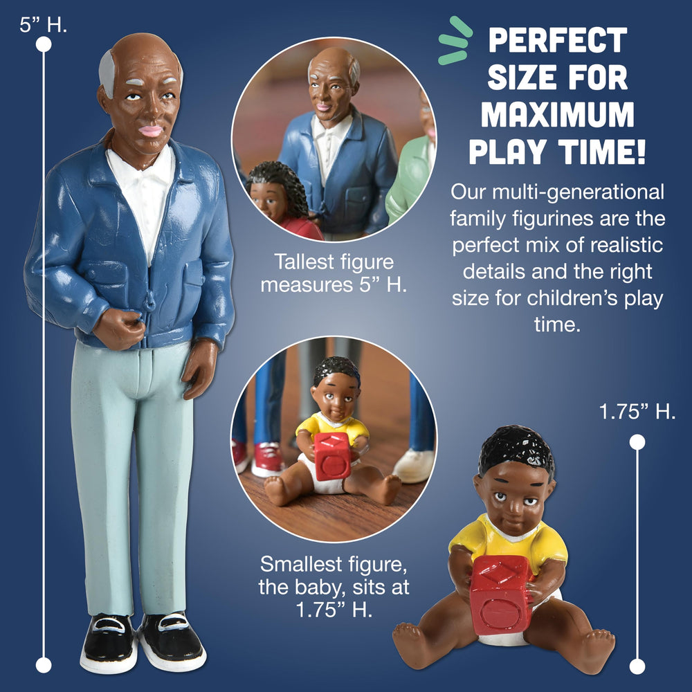 Cre8tive Minds Marvel Family dad figure complements family life role-play.