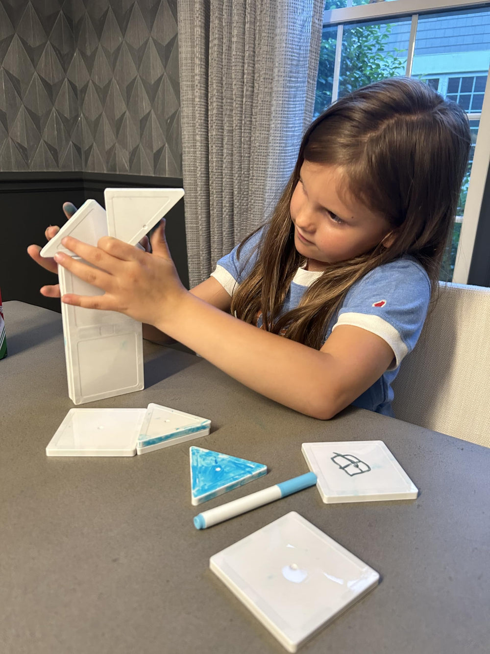 CreateOn Crayola Doodle Tiles color-shapes tiles boost color and shape recognition