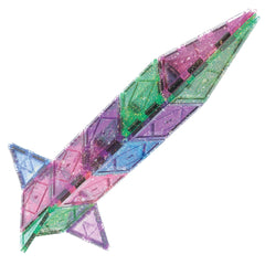 CreateOn Crayola Glitter Magnetic Tiles imaginative play boosts creativity and focus