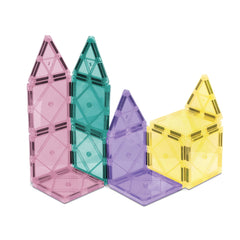 CreateOn Crayola magnetic tiles pastel stackable designs encourage hands-on creativity.