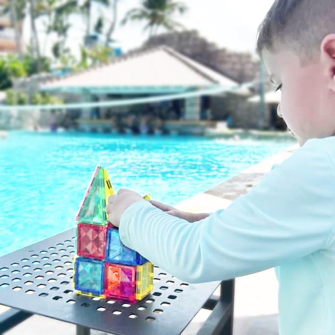 CreateOn Crayola mini magnetic PIP-Tiles vibrant tiles for mix-and-match learning