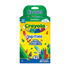 CreateOn Crayola Mini Magnetic PIP-Tiles castle-rocket tiles spark imaginative storytelling