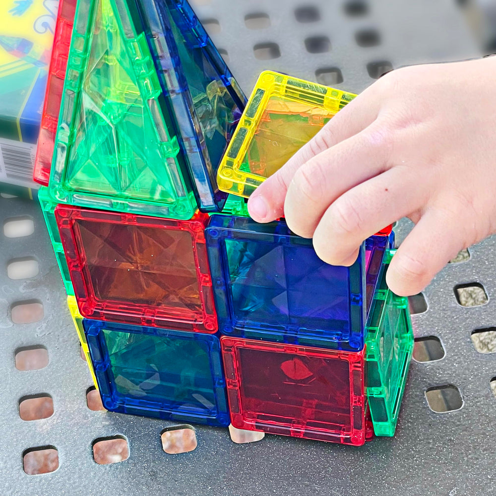 CreateOn Crayola Mini Magnetic PIP-Tiles interactive-variety tiles encourage hands-on exploration