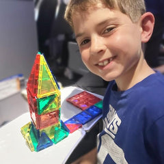 CreateOn Crayola Mini Magnetic PIP-Tiles kid-friendly design aids early learning