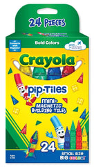 CreateOn Crayola mini magnetic PIP-Tiles travel activity collection for on-the-go fun