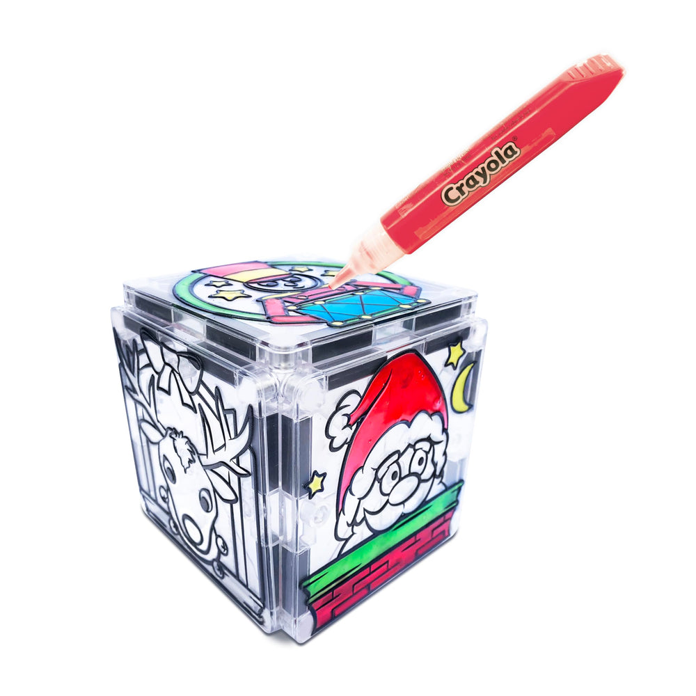 CreateOn Crayola PaintOn hands-on tiles encourage fine motor skills through building.