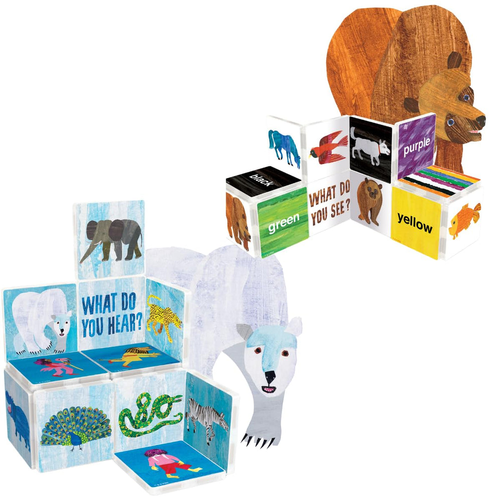 CreateOn Eric Carle Polar Bear magnetic tiles spark storytelling through interactive play