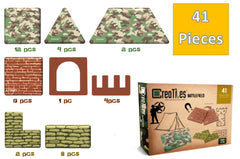 Creatiles colorful magnetic tiles inspire collaborative building and spatial awareness.