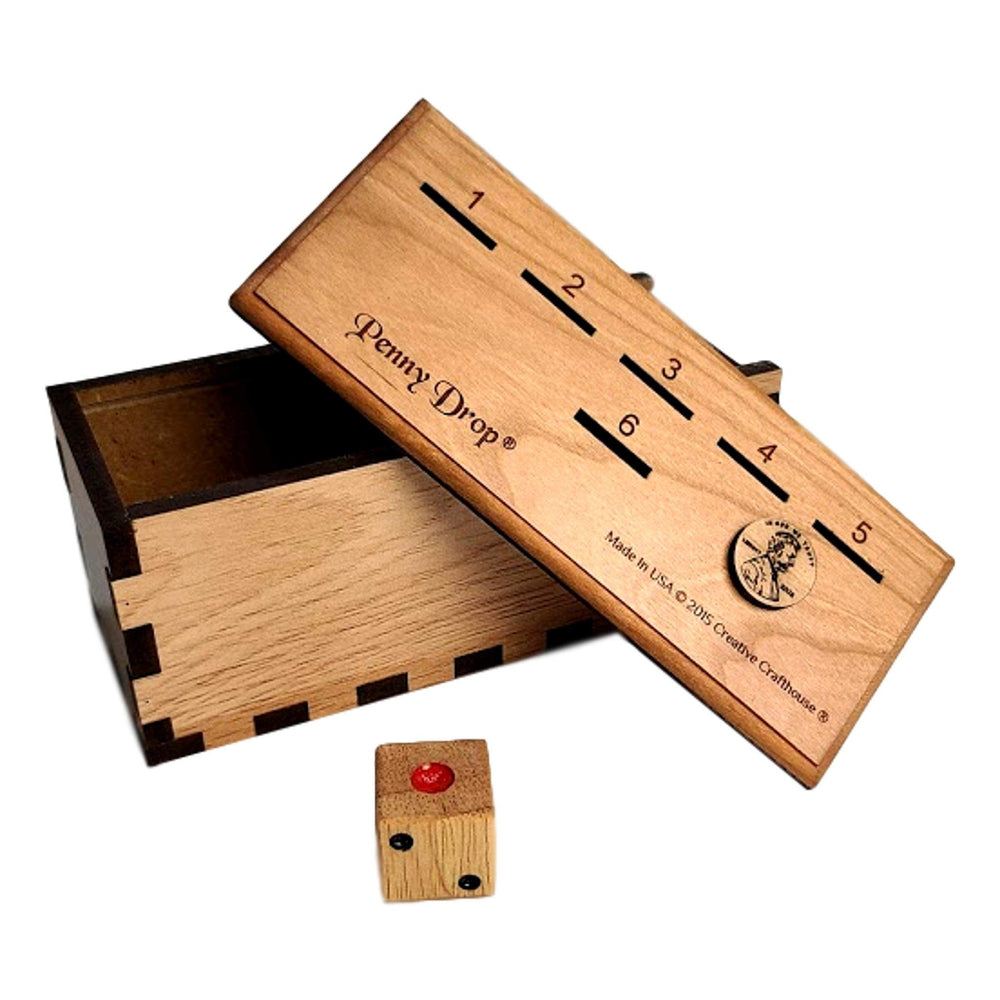 Creative Crafthouse Penny Drop Game premium dice detail highlights handmade quality